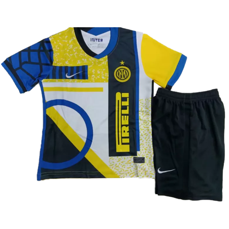 Inter Milan Fourth Away Kids Soccer Jerseys Kit 2020/21 - vstockx