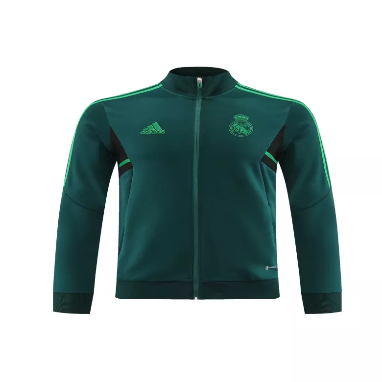 Real Madrid Jacket Tracksuit 2022/23 Green - vstockx
