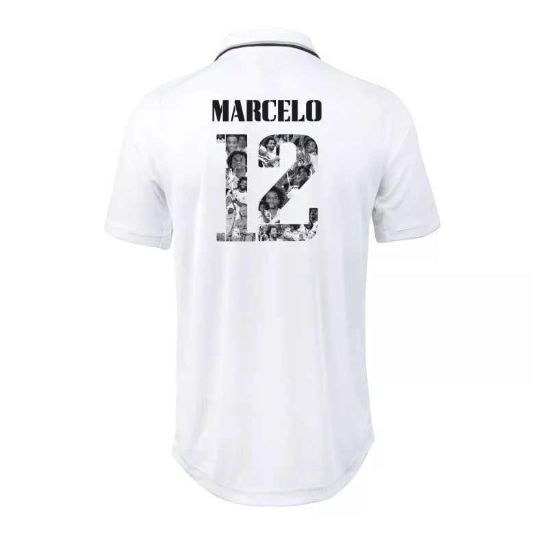 MARCELO #12 Commemorate Real Madrid Home Authentic Soccer Jersey 2022/23 - vstockx