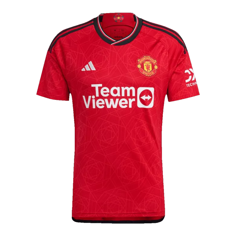 B.FERNANDES #8 Manchester United Home Jersey 2023/24 - vstockx