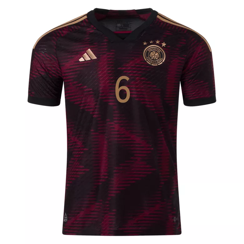 KIMMICH #6 Germany Away Authentic Jersey World Cup 2022 - vstockx