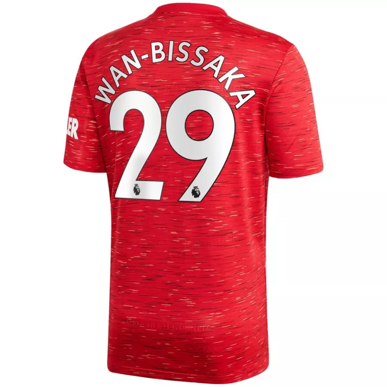 WAN-BISSAKA #29 Manchester United Home Soccer Jersey 2020/21 - vstockx
