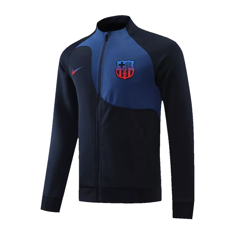 Barcelona Jacket Tracksuit 2022/23 Black - vstockx