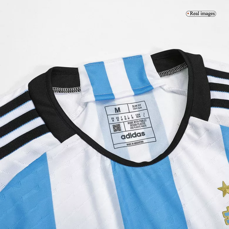 Authentic Argentina Home Long Sleeve Soccer Jersey 2022 - vstockx