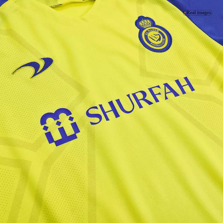Al Nassr Home Kids Jerseys Kit 2022/23 - vstockx