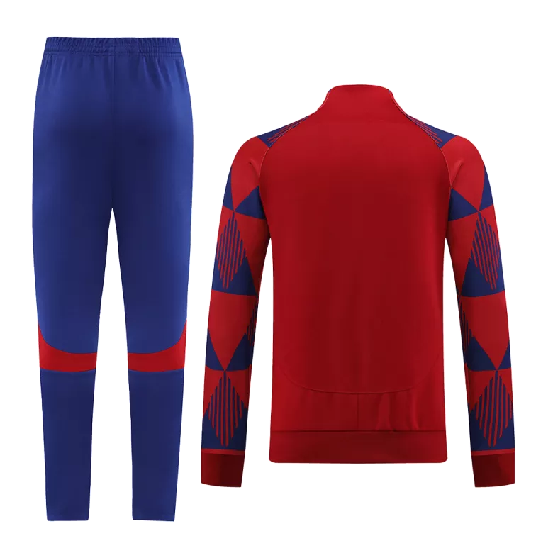 Barcelona Jacket Tracksuit 2022/23 Red - vstockx