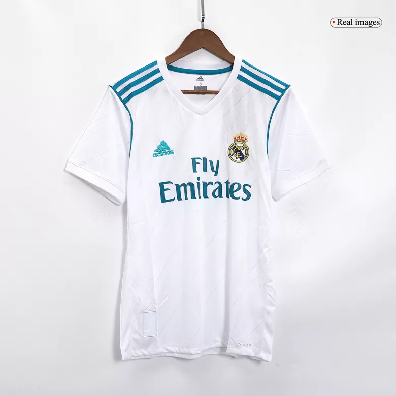 Real Madrid Home Soccer Jersey 2017/18 - vstockx