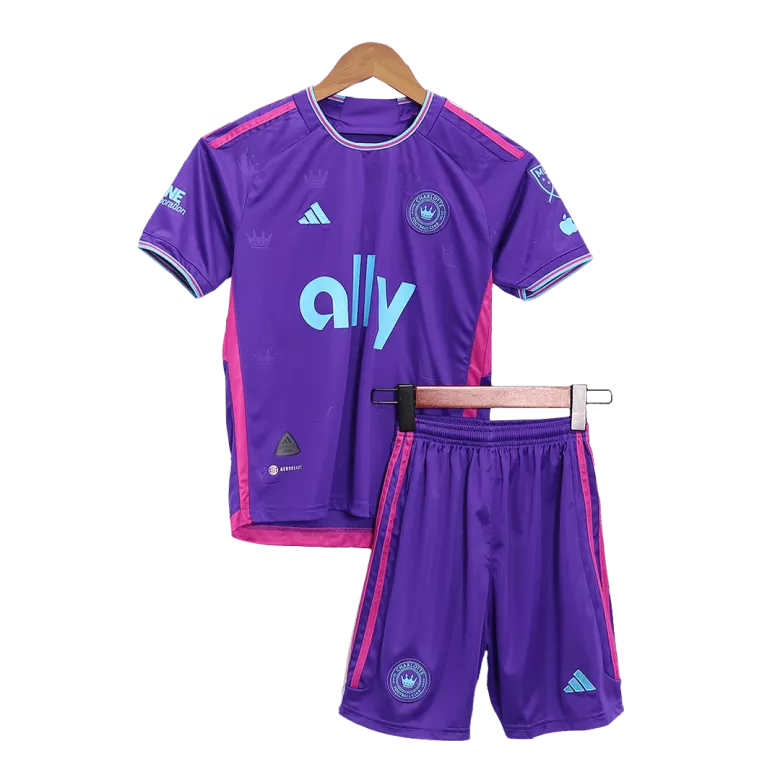 Charlotte FC Away Kids Jerseys Kit 2023 - vstockx