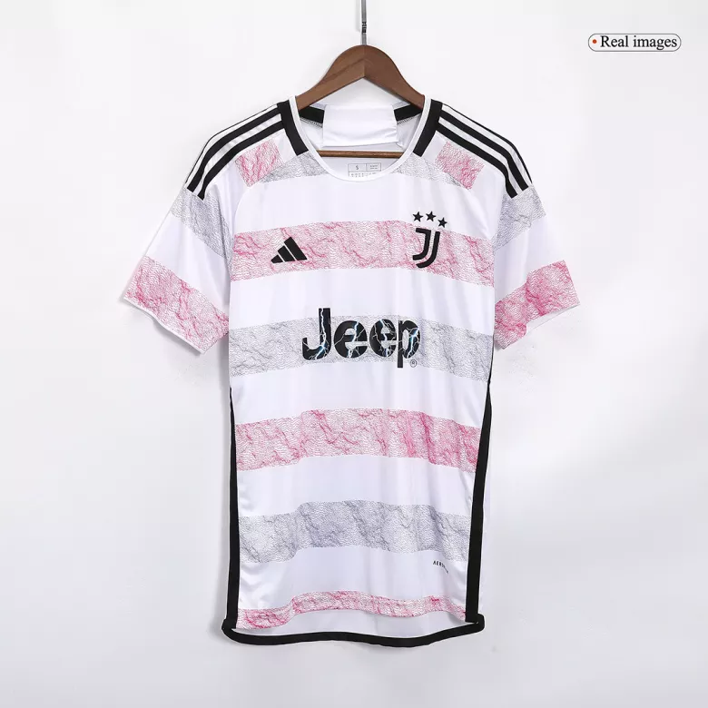 VLAHOVI? #9 Juventus Away Soccer Jersey 2023/24 - vstockx