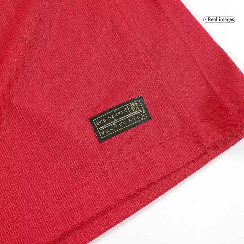 Portugal Home Authentic Soccer Jersey EURO 2024 - vstockx