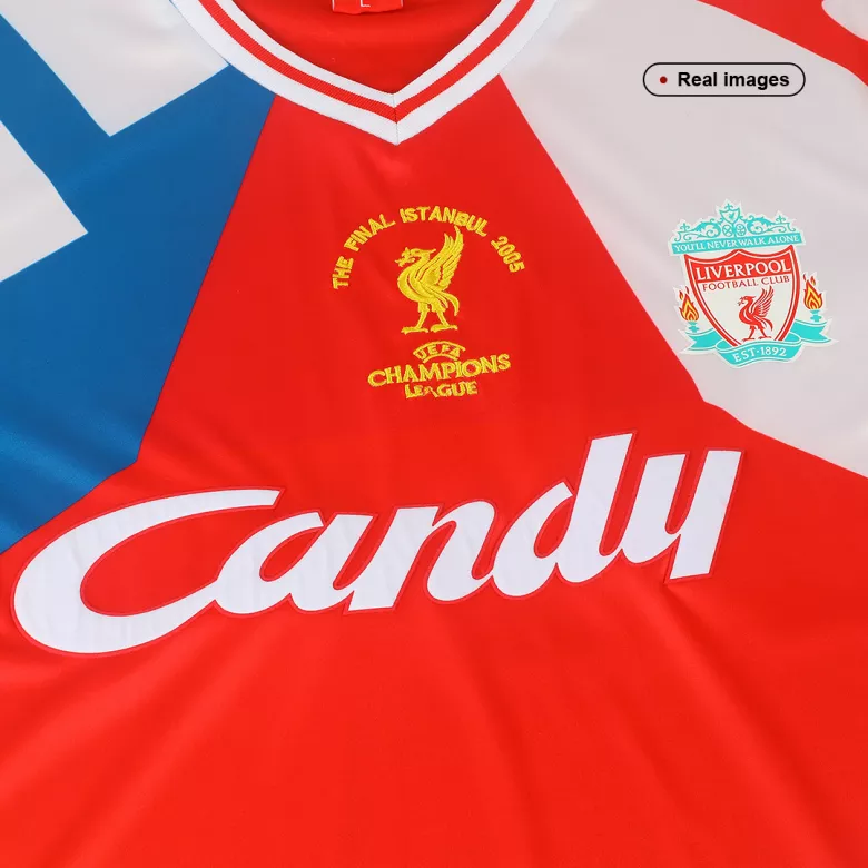 Retro Liverpool Commemorative Jersey 2005 - vstockx