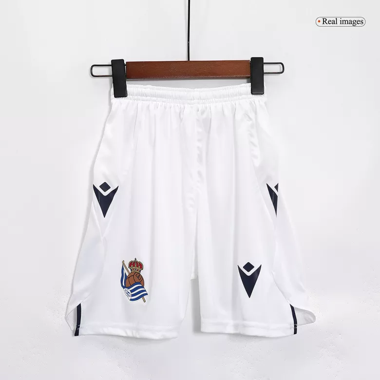 Real Sociedad Home Kids Jerseys Kit 2023/24 - vstockx