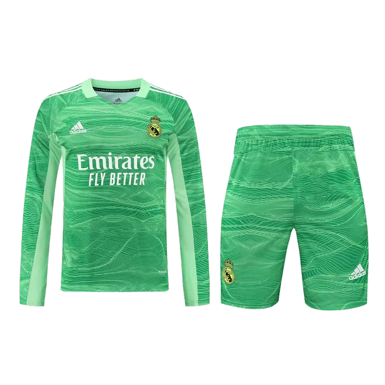 Real Madrid Goalkeeper Long Sleeve Jerseys Kit 2021/22 - vstockx