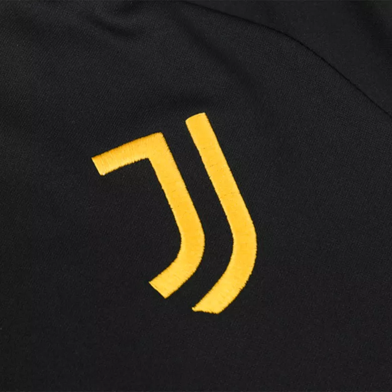 Juventus 1/4 Zip Tracksuit 2023/24 Kids Black - vstockx