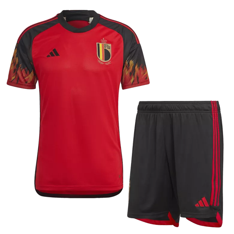 Belgium Home World Cup Jerseys Full Kit 2022 - vstockx
