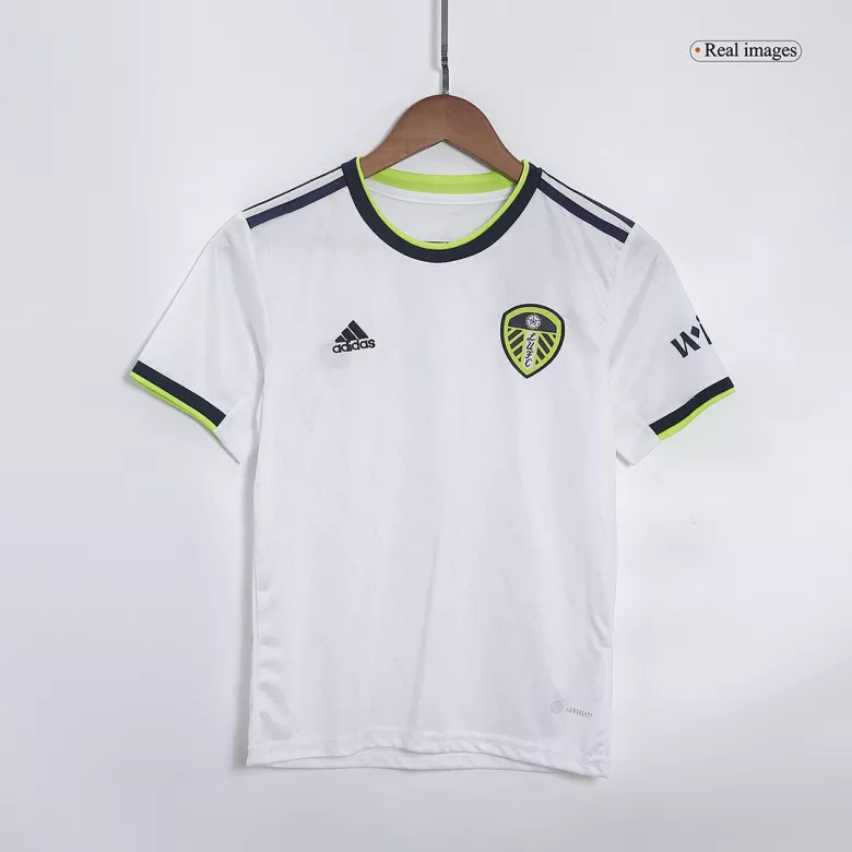 Leeds United Home Kids Jerseys Kit 2022/23 - vstockx