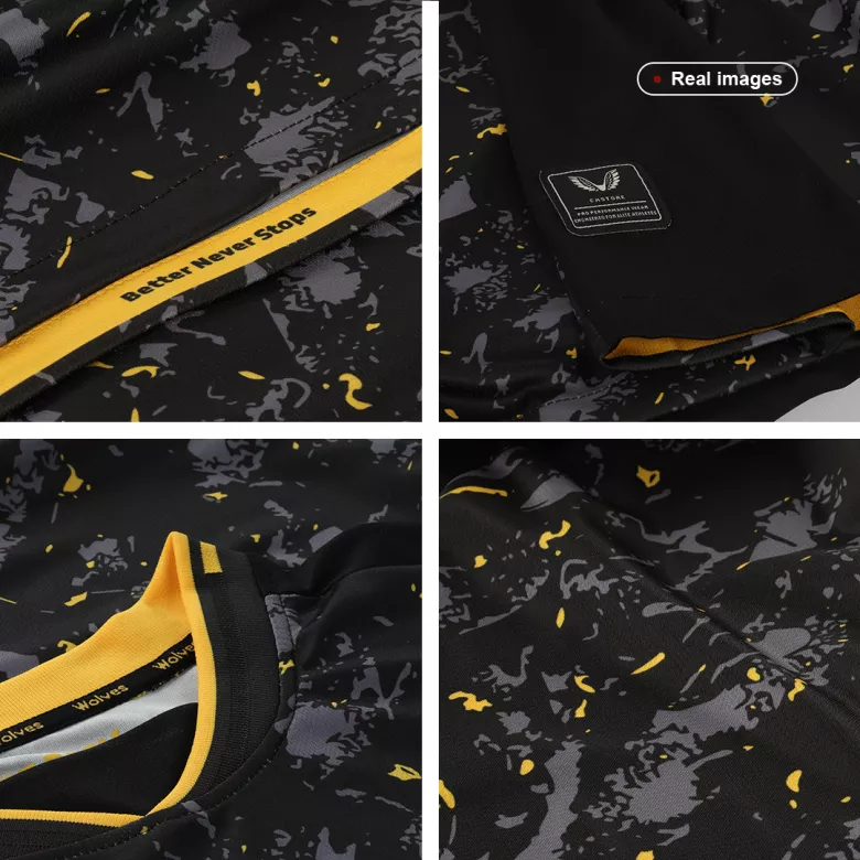 Replica Wolverhampton Wanderers Away Jersey 2021/22 By Castore - vstockx
