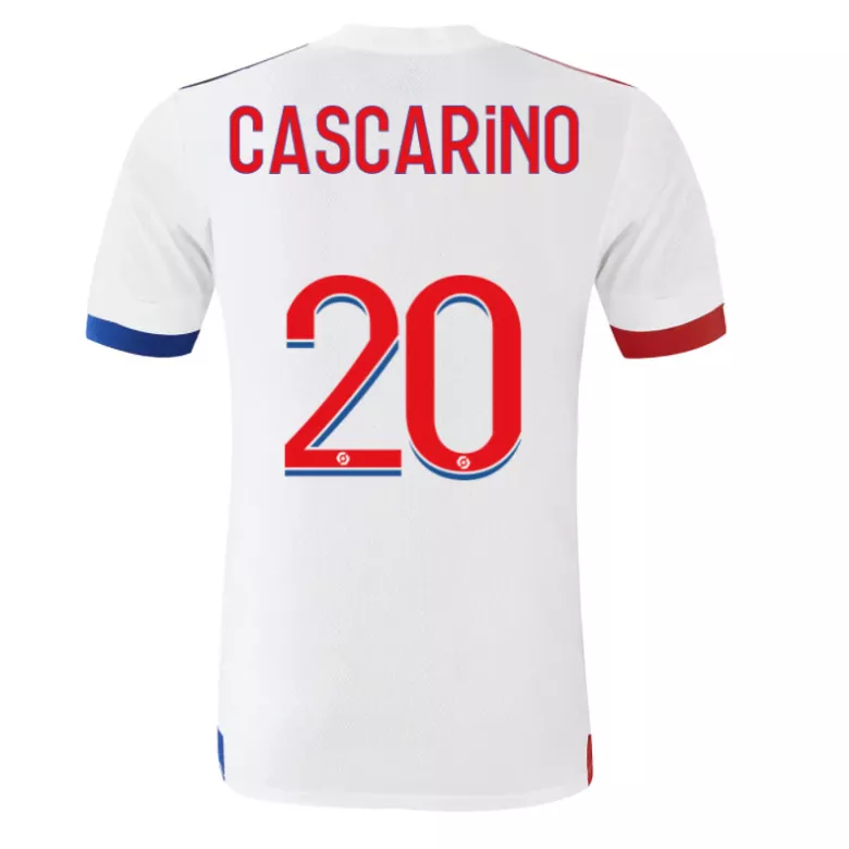 CASCARINO #20 Olympique Lyonnais Home Soccer Jersey 2020/21 - vstockx