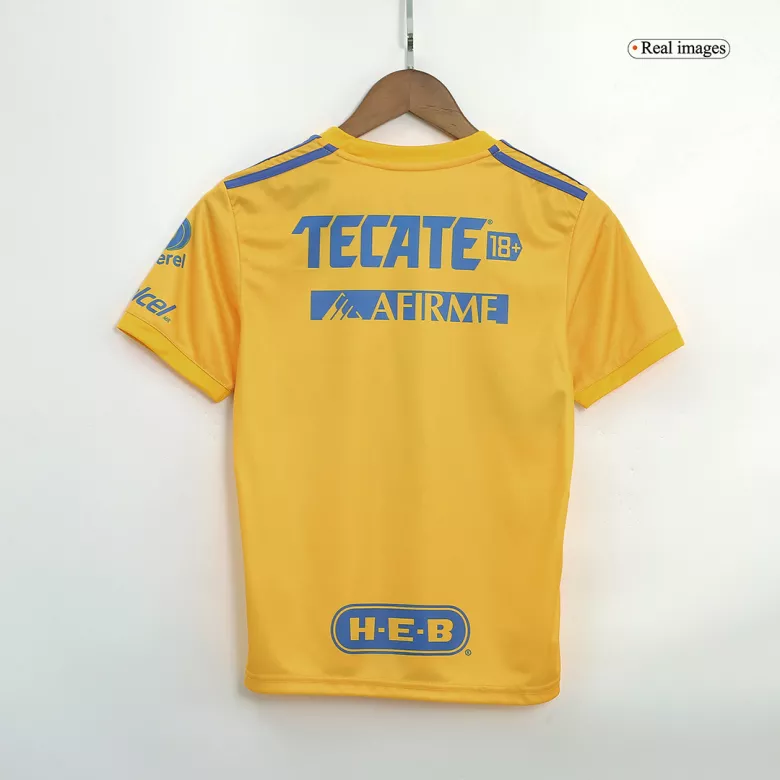 Tigres UANL Home Kids Soccer Jerseys Kit 2022/23 - vstockx