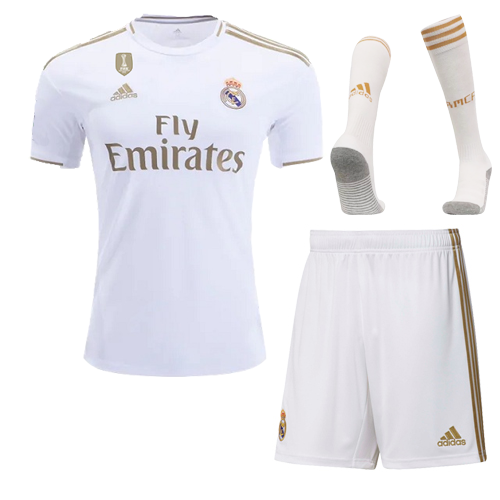 Real Madrid Home Kids Soccer Jerseys Kit 2019/20              �� - vstockx