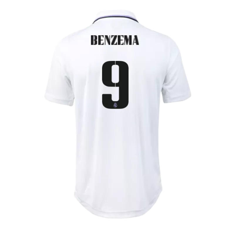 BENZEMA #9 Real Madrid Home Authentic Jersey 2022/23 - vstockx