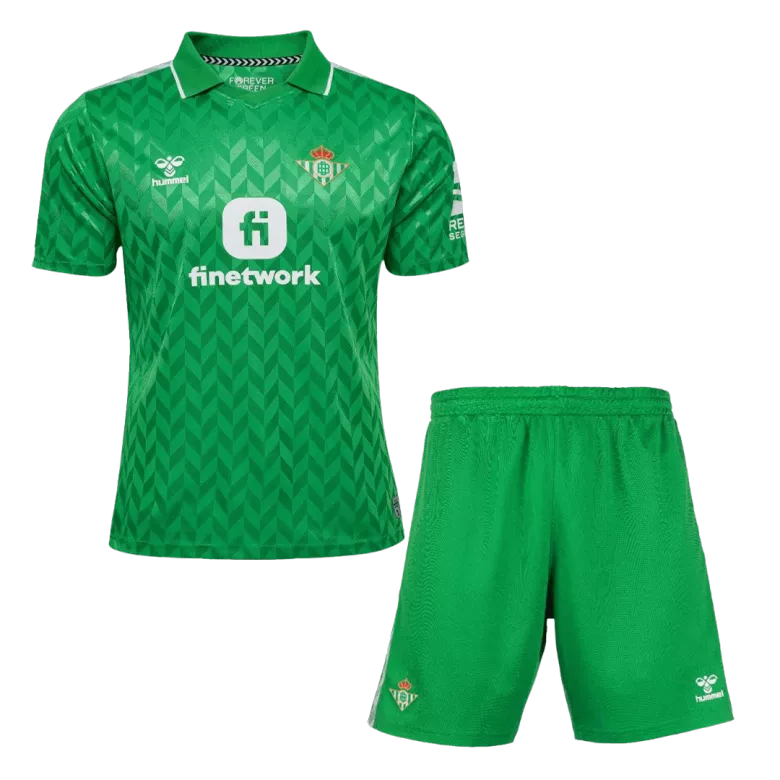 Real Betis Away Kids Soccer Jerseys Kit 2023/24 - vstockx