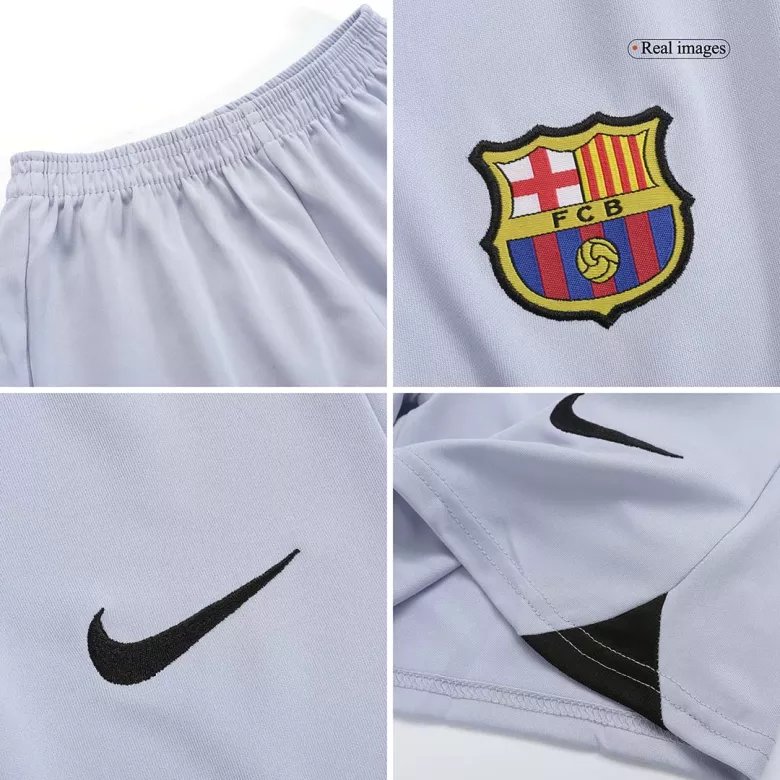 Barcelona Third Away Kids Jerseys Kit 2022/23 - vstockx