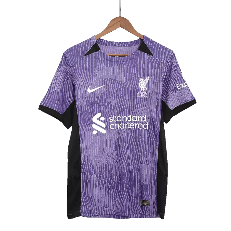 VIRGIL #4 Liverpool Third Away Authentic Soccer Jersey 2023/24 - vstockx