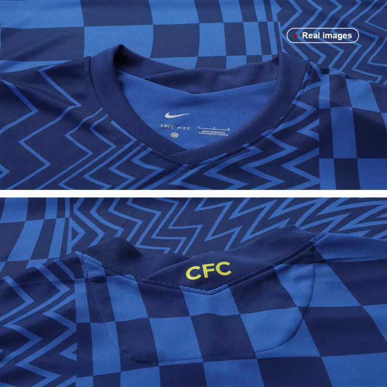 Chelsea Home Long Sleeve Soccer Jersey 2021/22 - vstockx