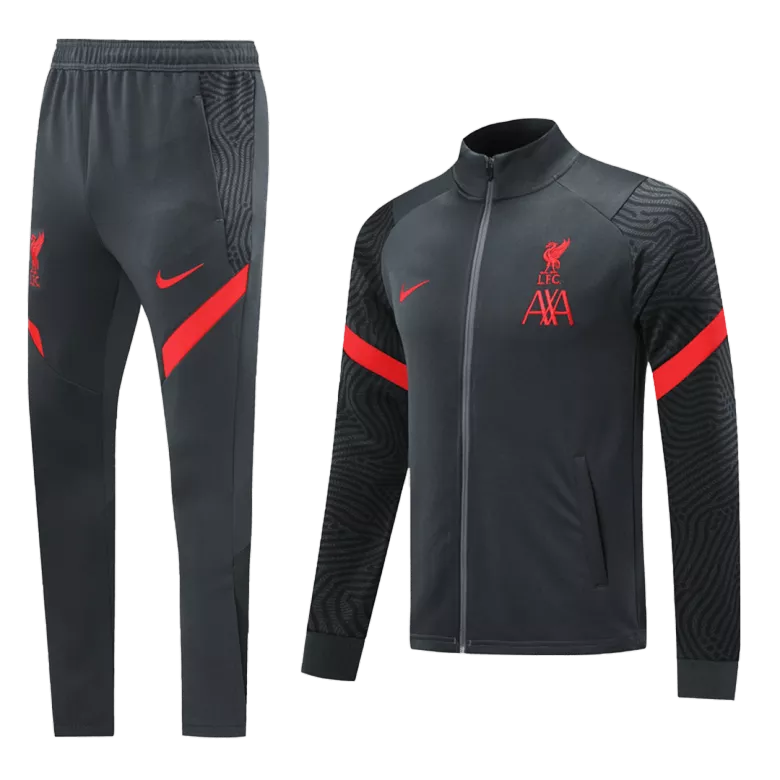 Liverpool Tracksuit 2020/21 Dark Gray - vstockx