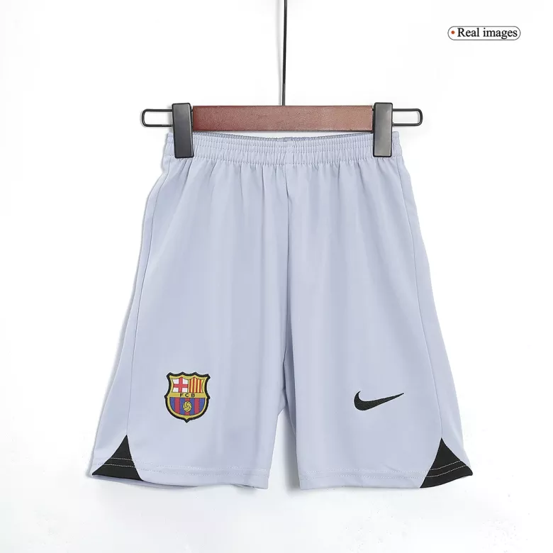 Barcelona Third Away Kids Jerseys Kit 2022/23 - vstockx