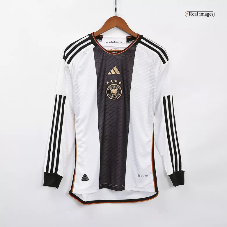 Authentic Germany Home Long Sleeve Soccer Jersey 2022 - vstockx