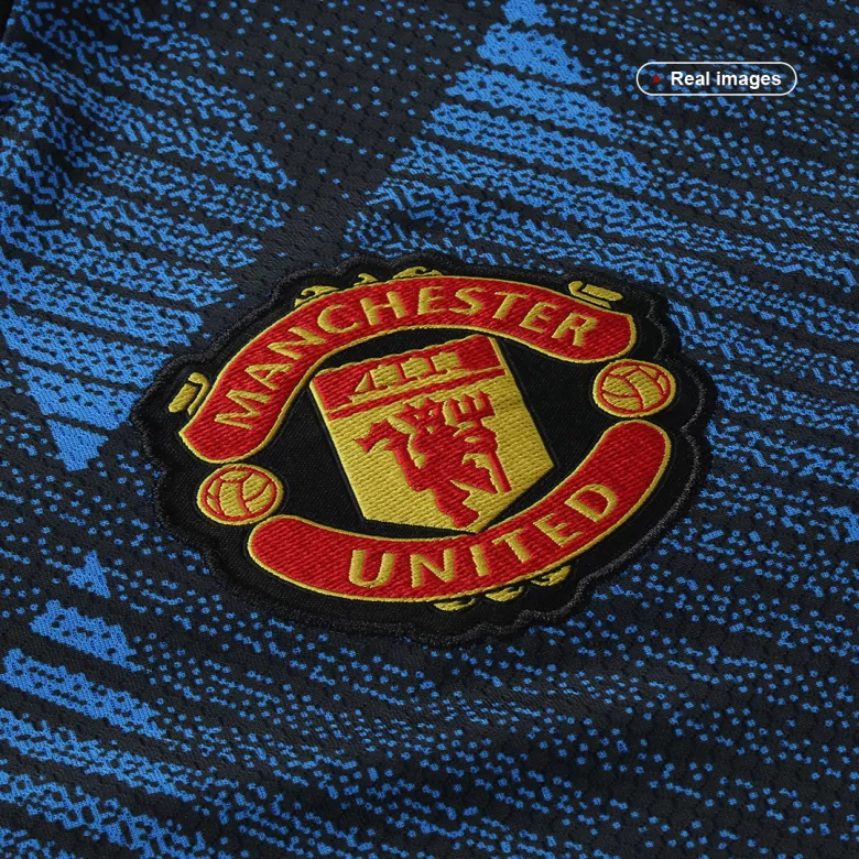 RONALDO #7 Manchester United Third Away Long Sleeve Soccer Jersey 2021/22 - vstockx