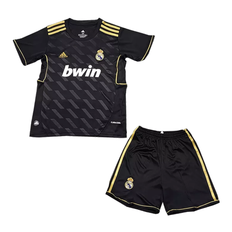 Vintage Real Madrid Away Kids Soccer Jerseys Kit 2011/12 - vstockx