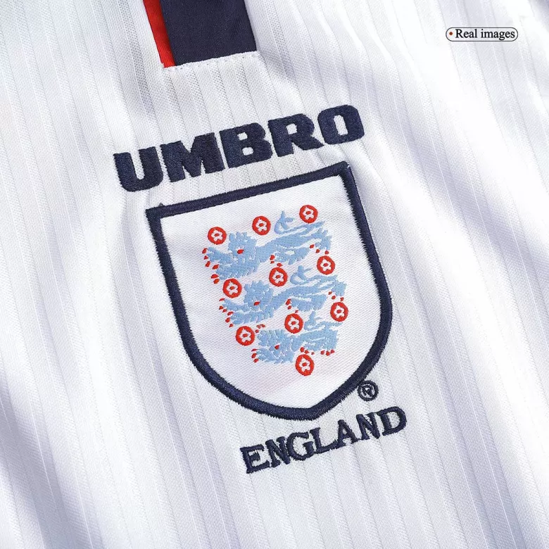 England Home Kids Soccer Jerseys Kit 1998 - vstockx