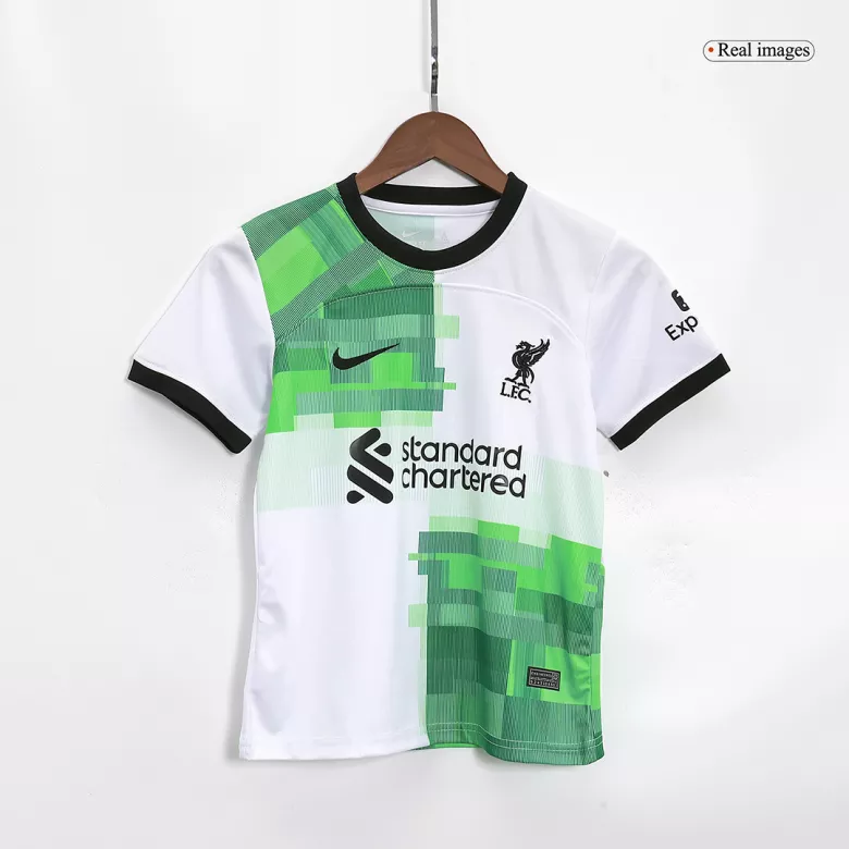 Kids Liverpool Away Soccer Jersey 2023/24 - Discount - vstockx
