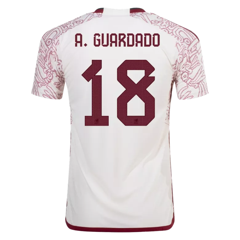 A.GUARDADO #18 Mexico Away Authentic Jersey World Cup 2022 - vstockx