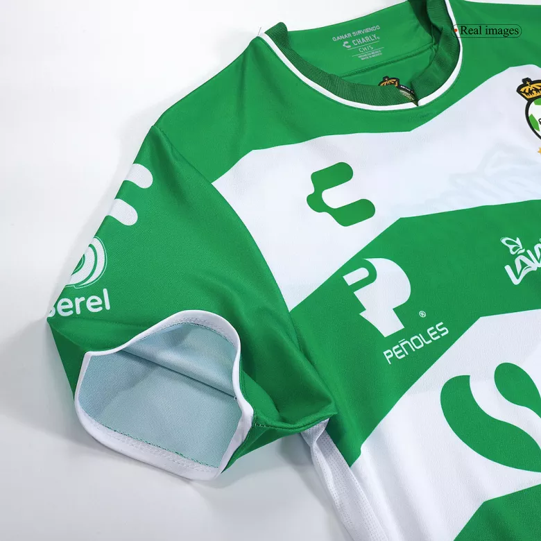 Santos Laguna Home Soccer Jersey 2023/24 - vstockx