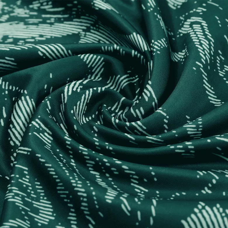 Real Madrid 1/4 Zip Tracksuit 2022/23 Green - vstockx