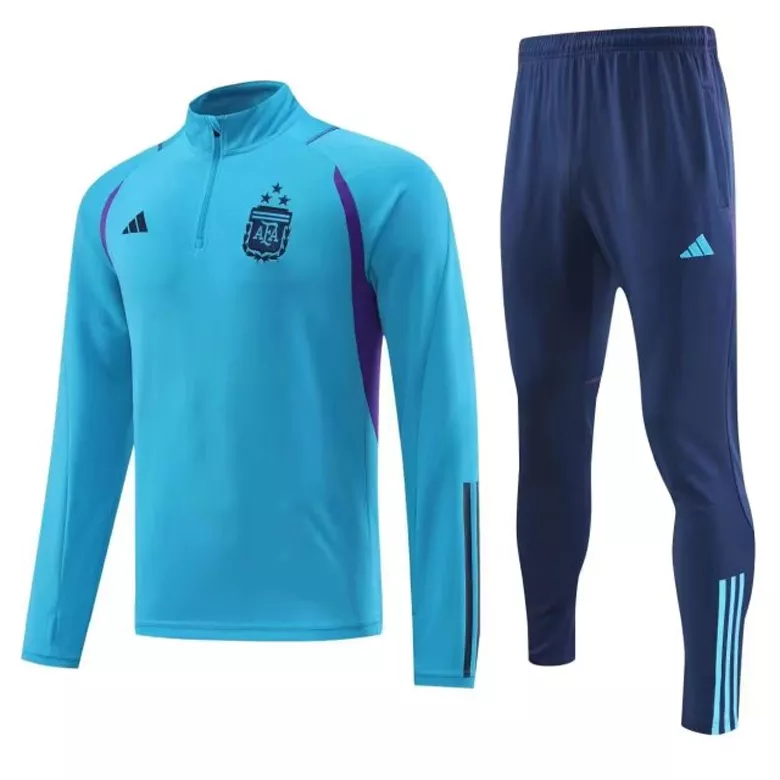Argentina 1/4 Zip Tracksuit 2022/23 Blue - vstockx