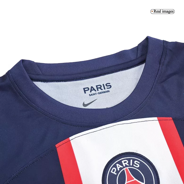 PSG Home Long Sleeve Soccer Jersey 2022/23 - vstockx