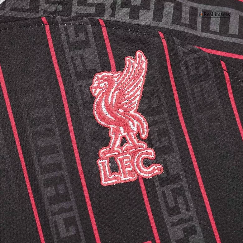 Liverpool X LeBron James Pre-Match Kids Jerseys Kit 2022/23 - vstockx