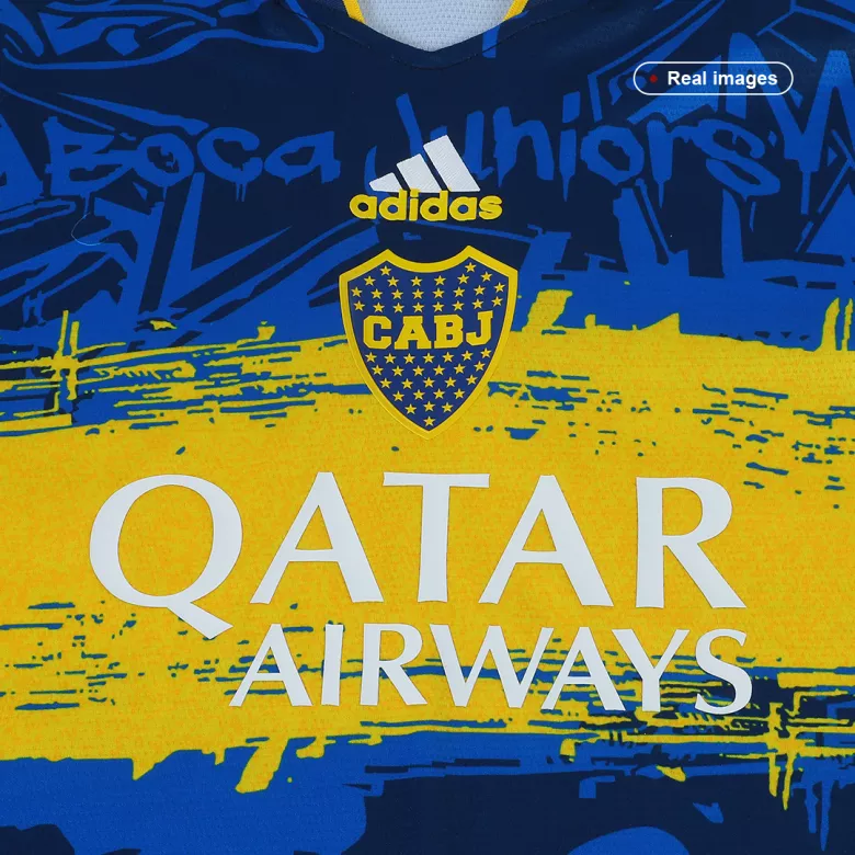 Boca Juniors Special Authentic Soccer Jersey 2022/23 - Concept - vstockx