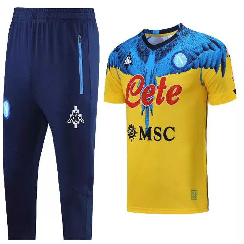 Napoli Tracksuit 2021/22 Yellow&Blue - vstockx