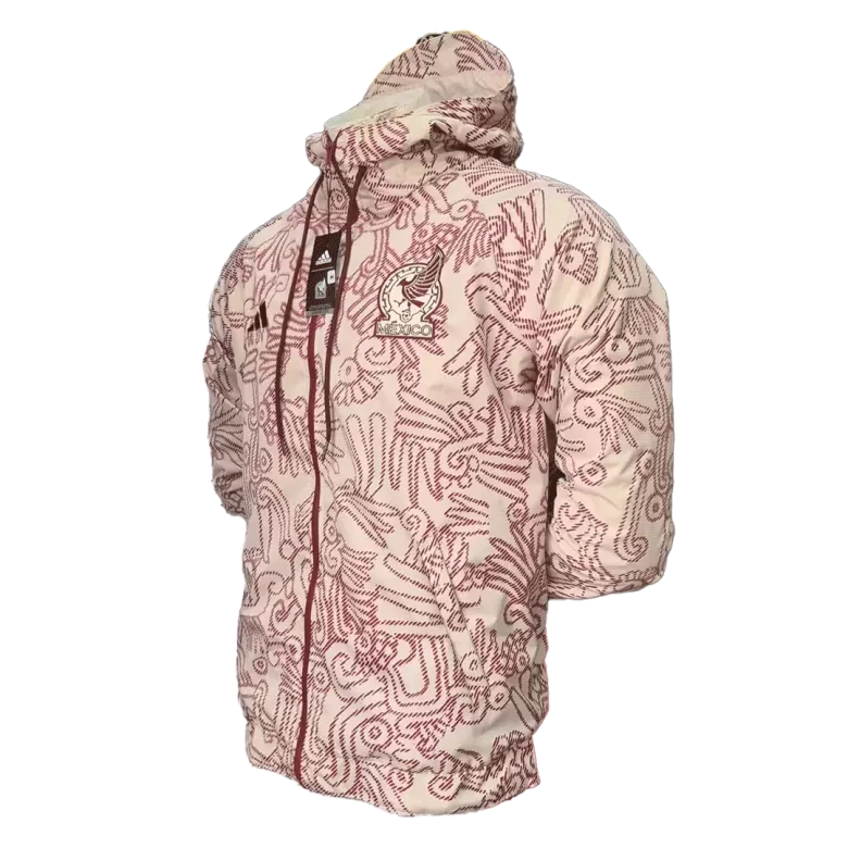 Mexico Hoodie Windbreaker Jacket 2022 - Cream - vstockx