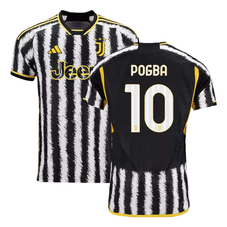 POGBA #10 Juventus Home Authentic Soccer Jersey 2023/24 - vstockx