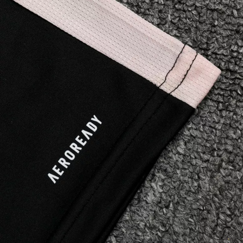 Juventus 1/4 Zip Tracksuit 2021/22 Black - vstockx