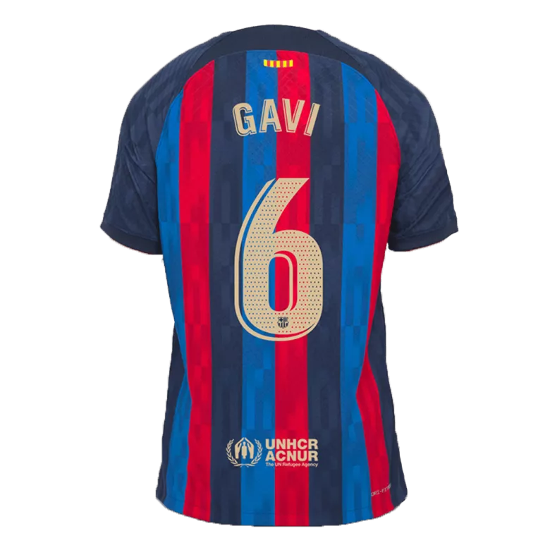 GAVI #6 Barcelona Home Authentic Jersey 2022/23 - vstockx
