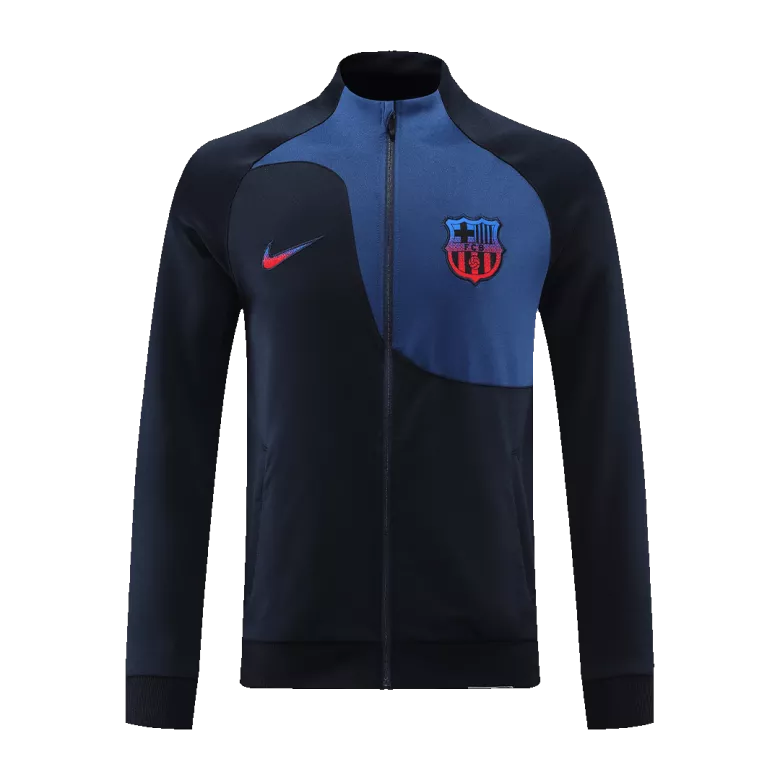 Barcelona Jacket Tracksuit 2022/23 Black - vstockx