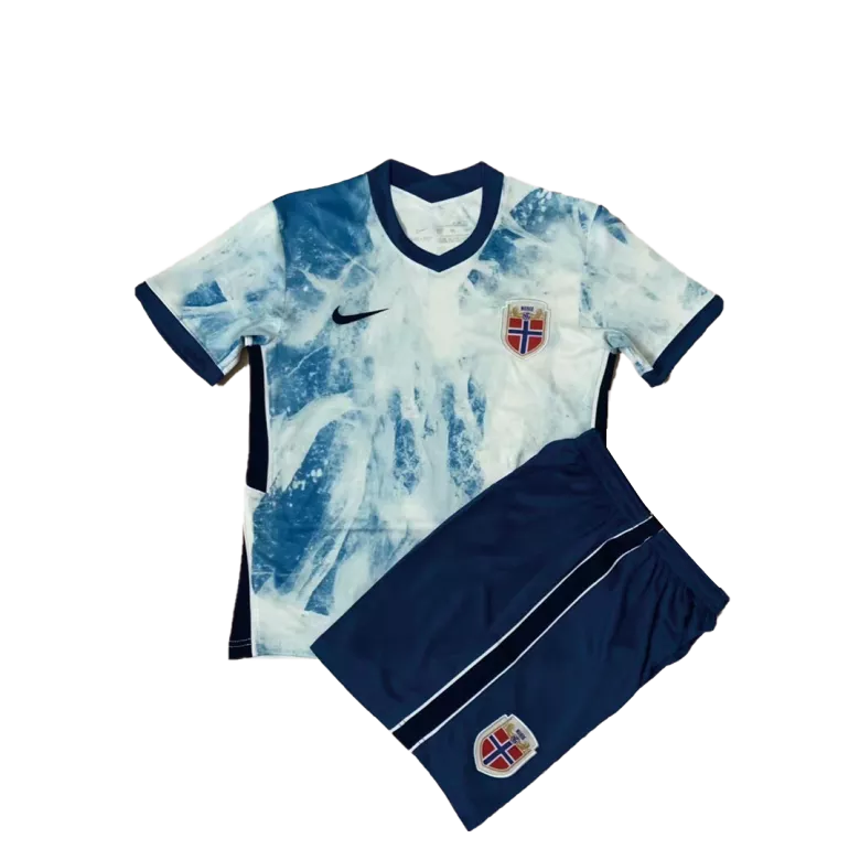 Norway Away Kids Soccer Jerseys Kit 2020 - vstockx